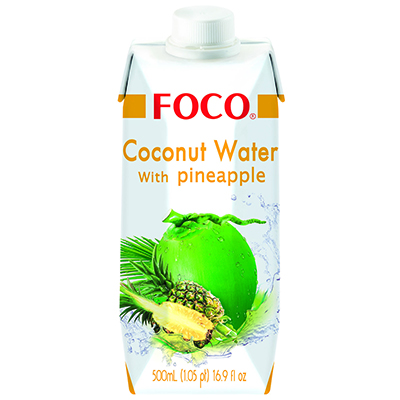 COCONUT WATER WITH PINEAPPLE